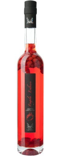 Strawberry liqueur with wood strawberries Villa Laviosa | Distilleria Alto Adige