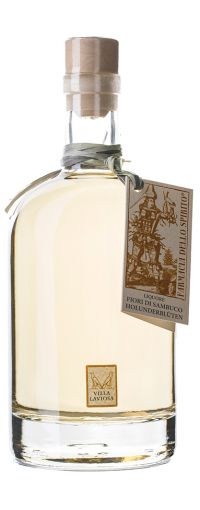 Liquore con grappa ai FIORI DI SAMBUCO Villa Laviosa | Distilleria Alto Adige